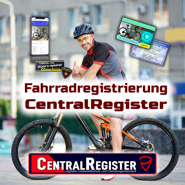 Fahrradregistrierung ULTIMATE